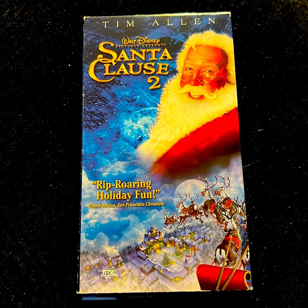 🌞 Walt Disney Santa Clause 2 Tim Allen VHS tape for  VCR G rated 104 min